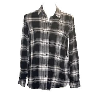 Banana Republic Black & White Button Down - Size XS